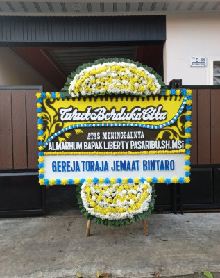 Papan Bunga Duka di Tobekgodang