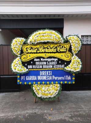 Papan Bunga Duka di Tobekgodang