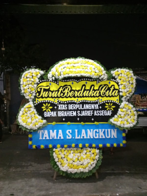 Papan Bunga Duka di Tobekgodang