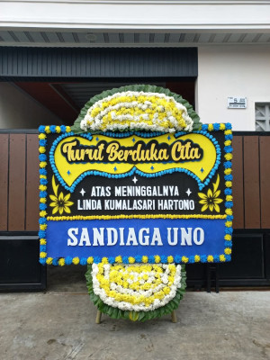 Papan Bunga Duka di Tobekgodang