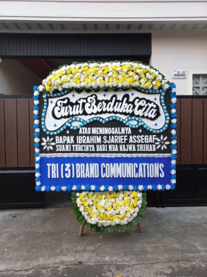 Papan Bunga Duka di Tobekgodang